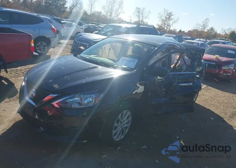 2019 Nissan Sentra Sv z USA, uszkodzony, nr VIN 3N1AB7AP7KY347243